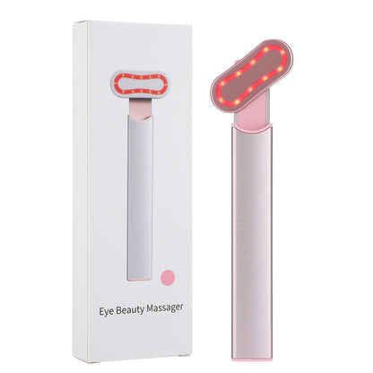 EMS Microcurrent Face Lifting Device Red Light Facial Wand Eye Neck Massager Skin Tightening Anti Wrinkle Skin Care Beauty Tool