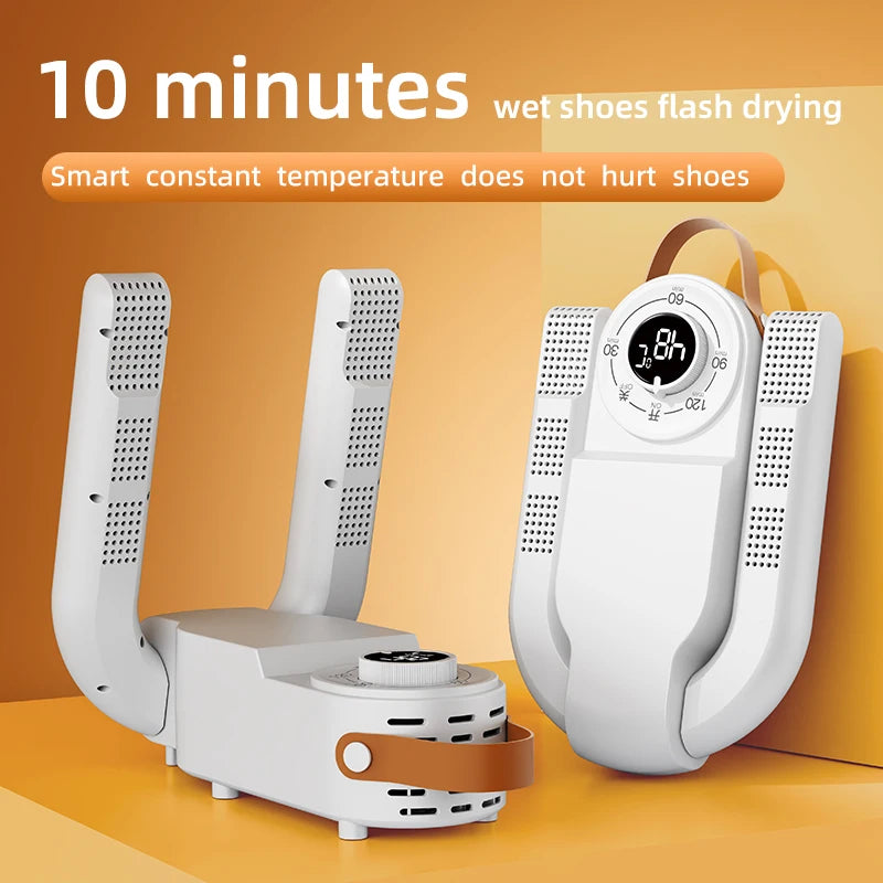 Q1 Intelligent Timer Shoe Dryer  Adjustable Dryer Quick Drying Deodorizing Sterilizing Shoe Dryer Household Shoe Warmer Heater